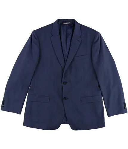 Tommy Hilfiger Mens Stretch Performance Two Button Blazer Jacket, TW1