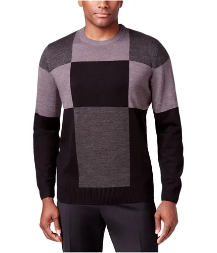 Tricots St Raphael Mens Patchwork Colorblock Pullover Sweater