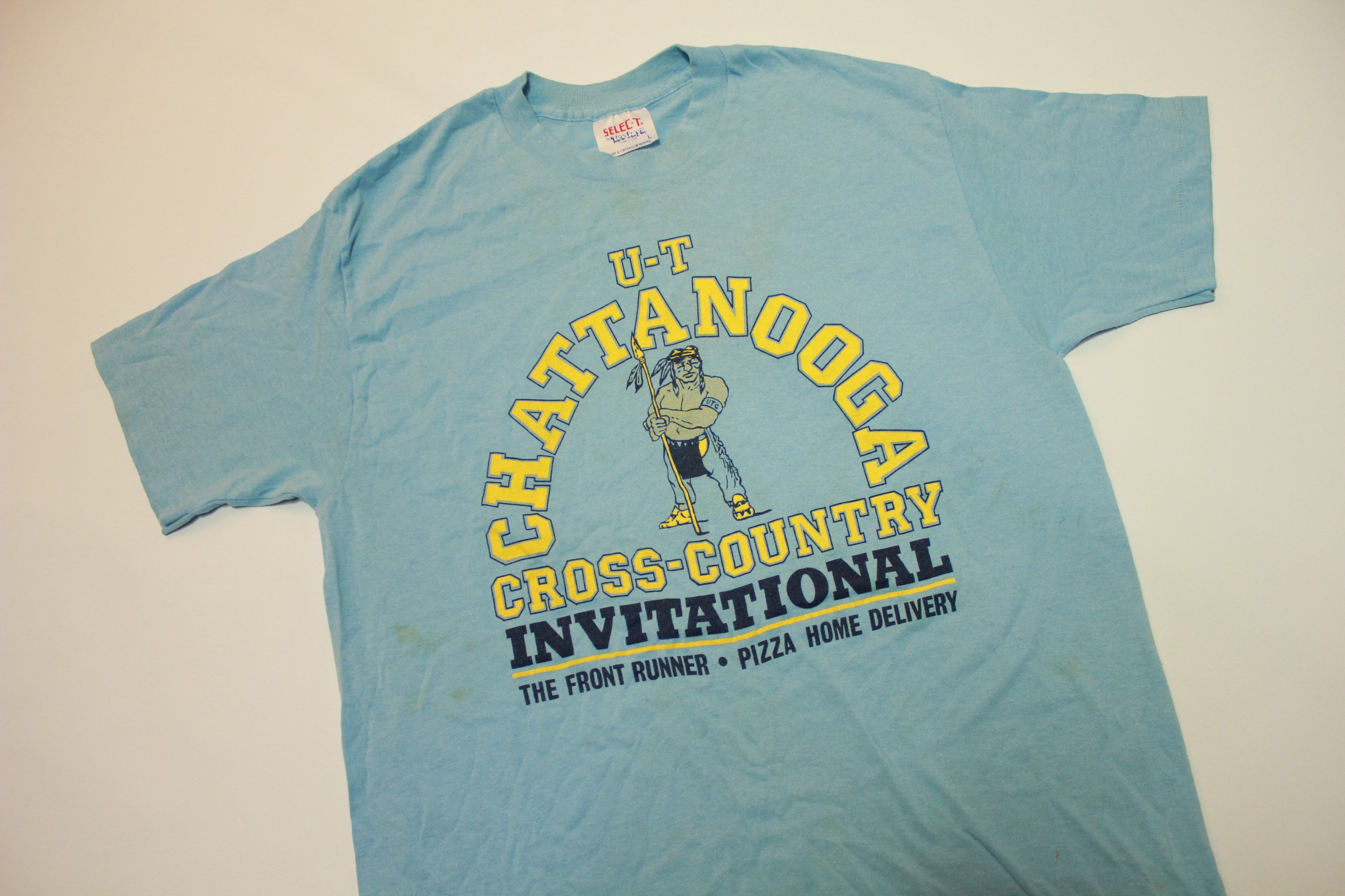 University of Tennessee Chattanooga Cross Country Invitational Vintage 80's USA T-Shirt