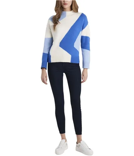 Vince Camuto Womens Intarsia Pullover Sweater, TW2