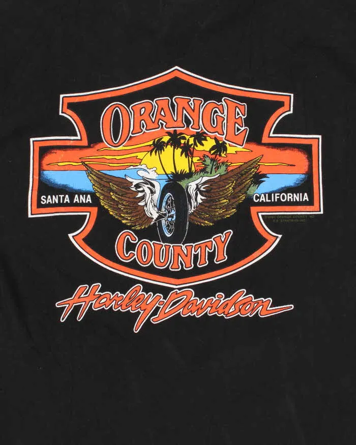 Vintage 90s Harley Davidson Single Stitch T-Shirt - M