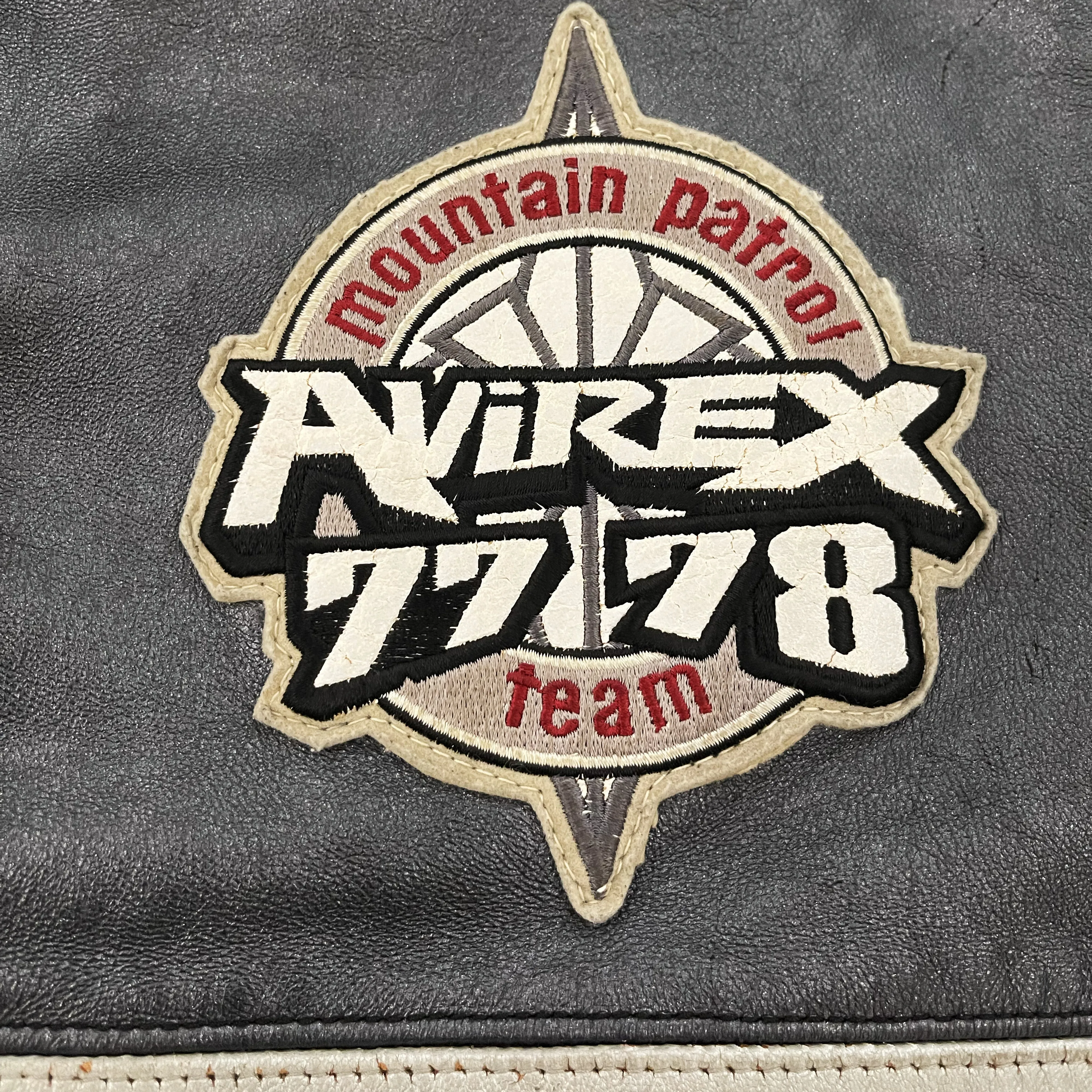 Vintage Avirex Leather Varsity Jacket