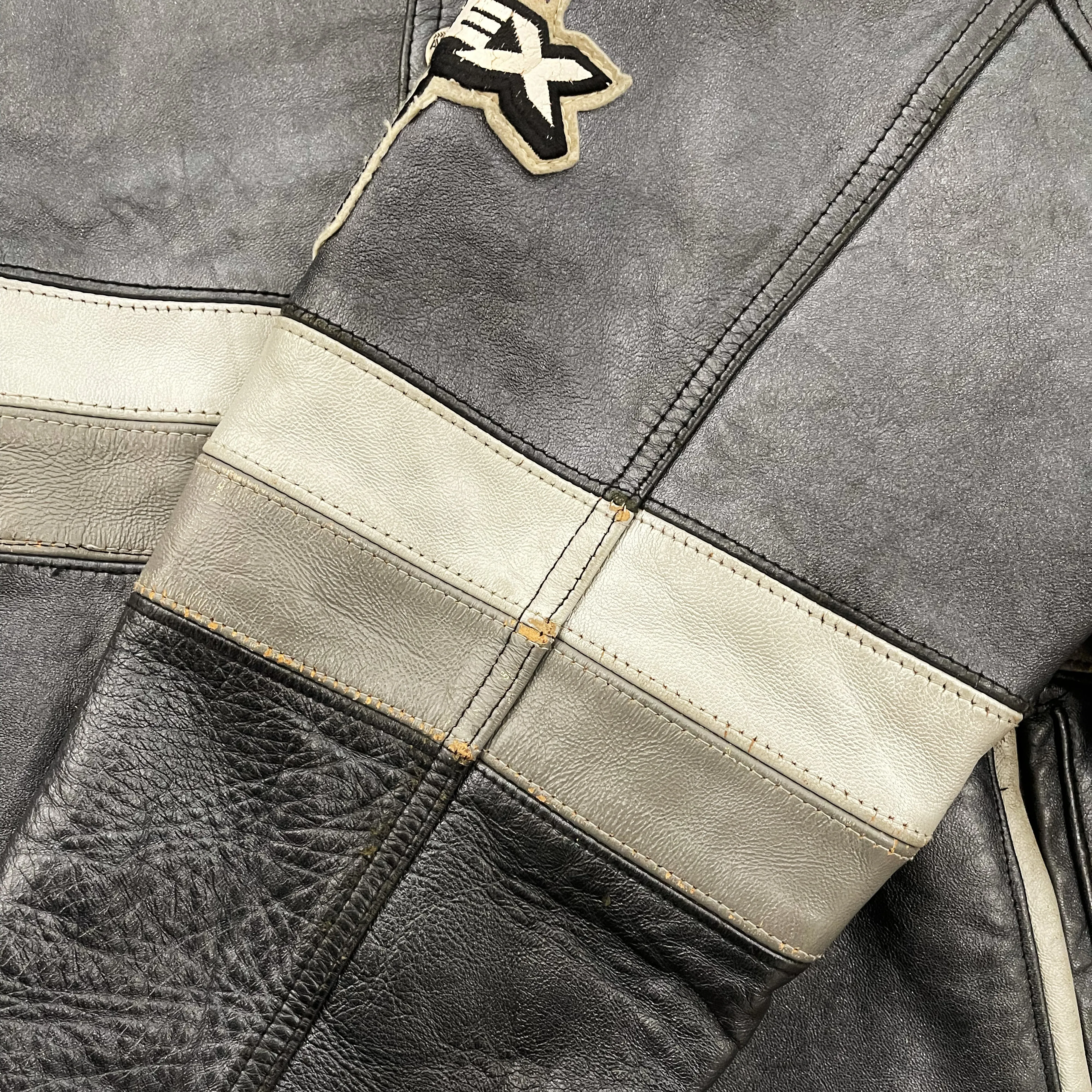 Vintage Avirex Leather Varsity Jacket