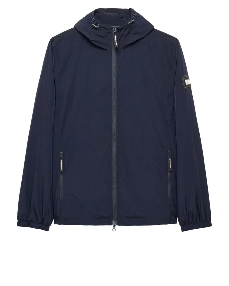 Weekend Offender Technician Facemask Fleece Lined Jacket Navy