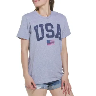 Women's A. Blush USA Long Sleeve T-Shirt