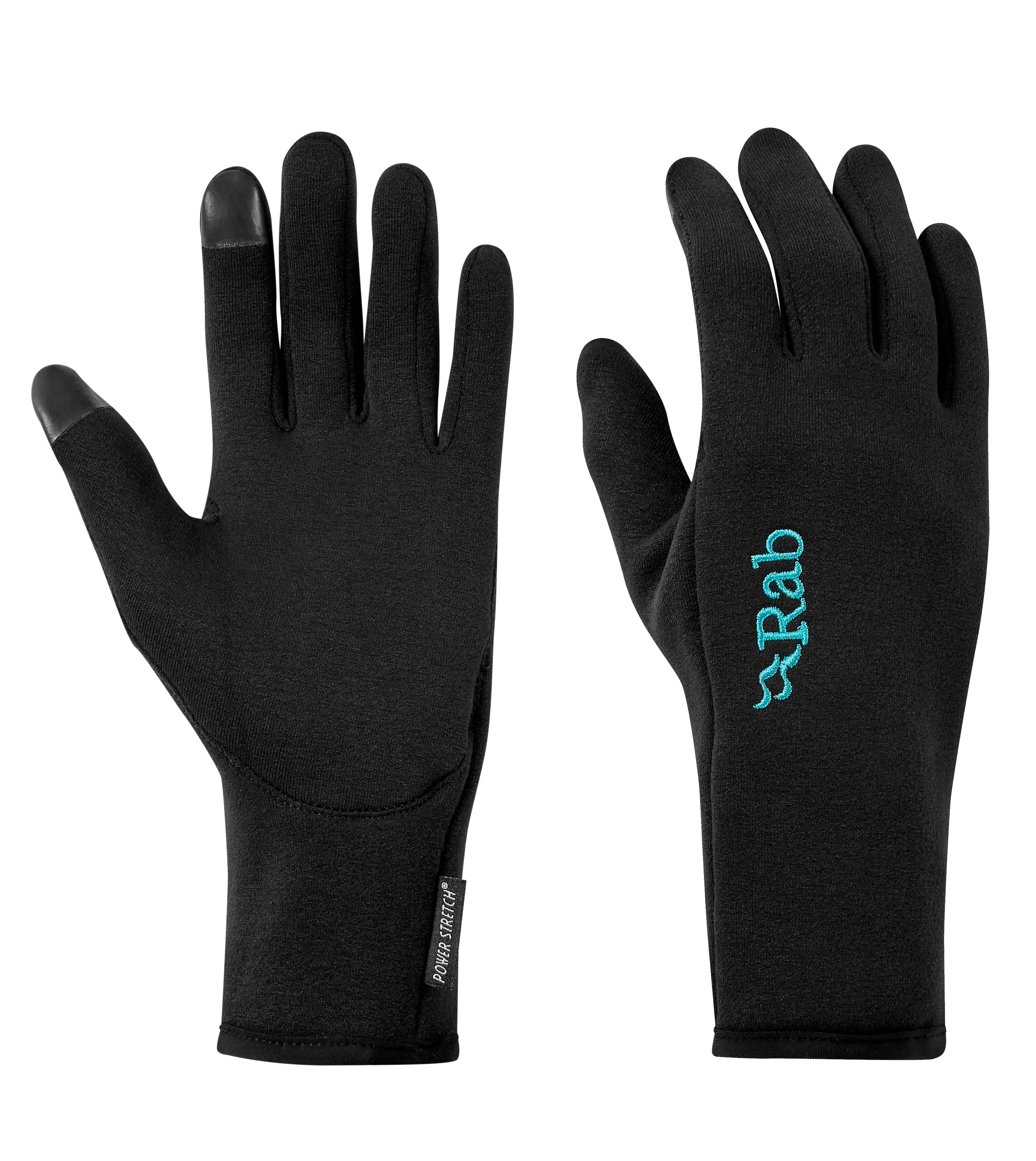 Women's Power Stretch Contact Gloves - Black