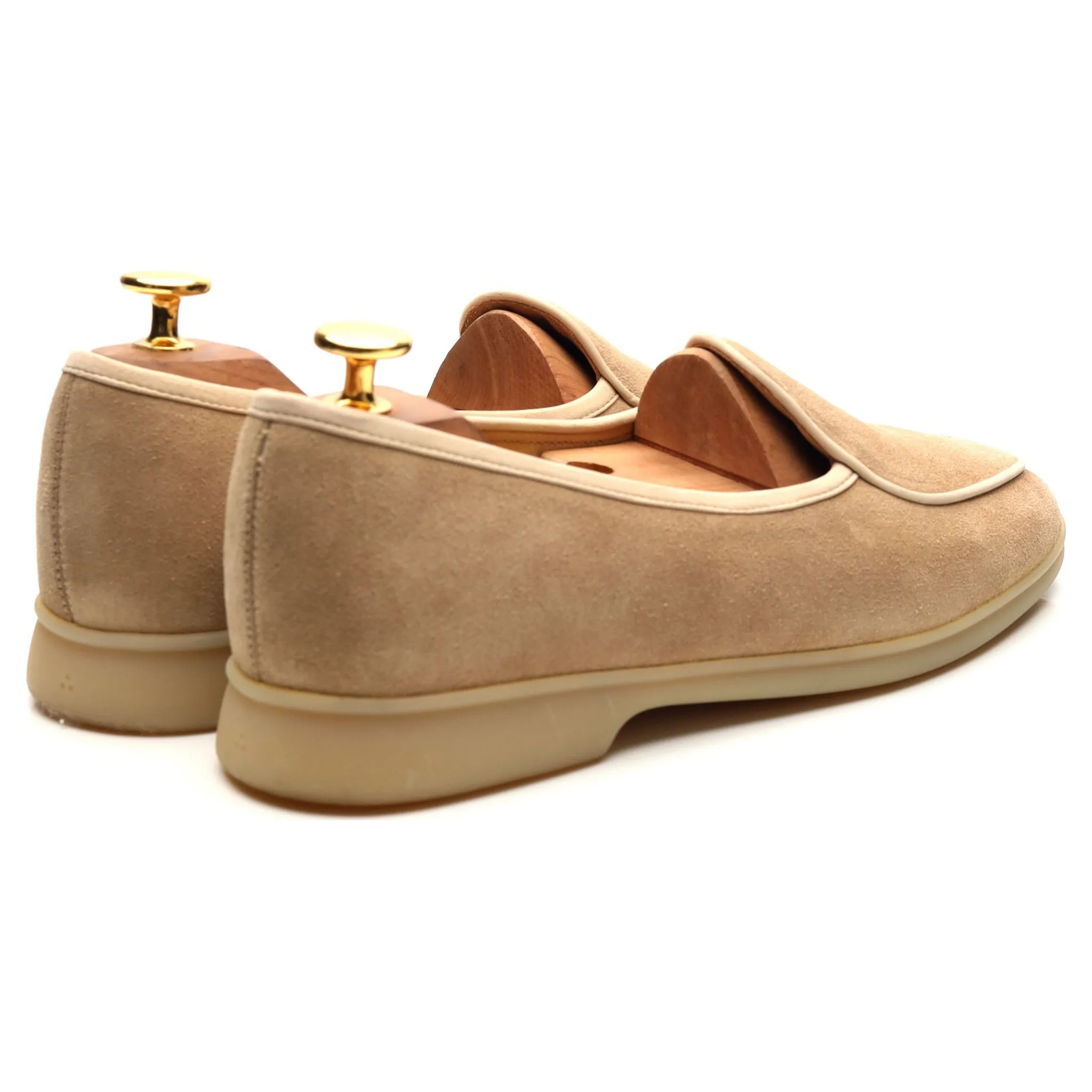 Women's 'Sagan Stride' Beige Suede Slip On Loafers UK 5 / UK 5.5