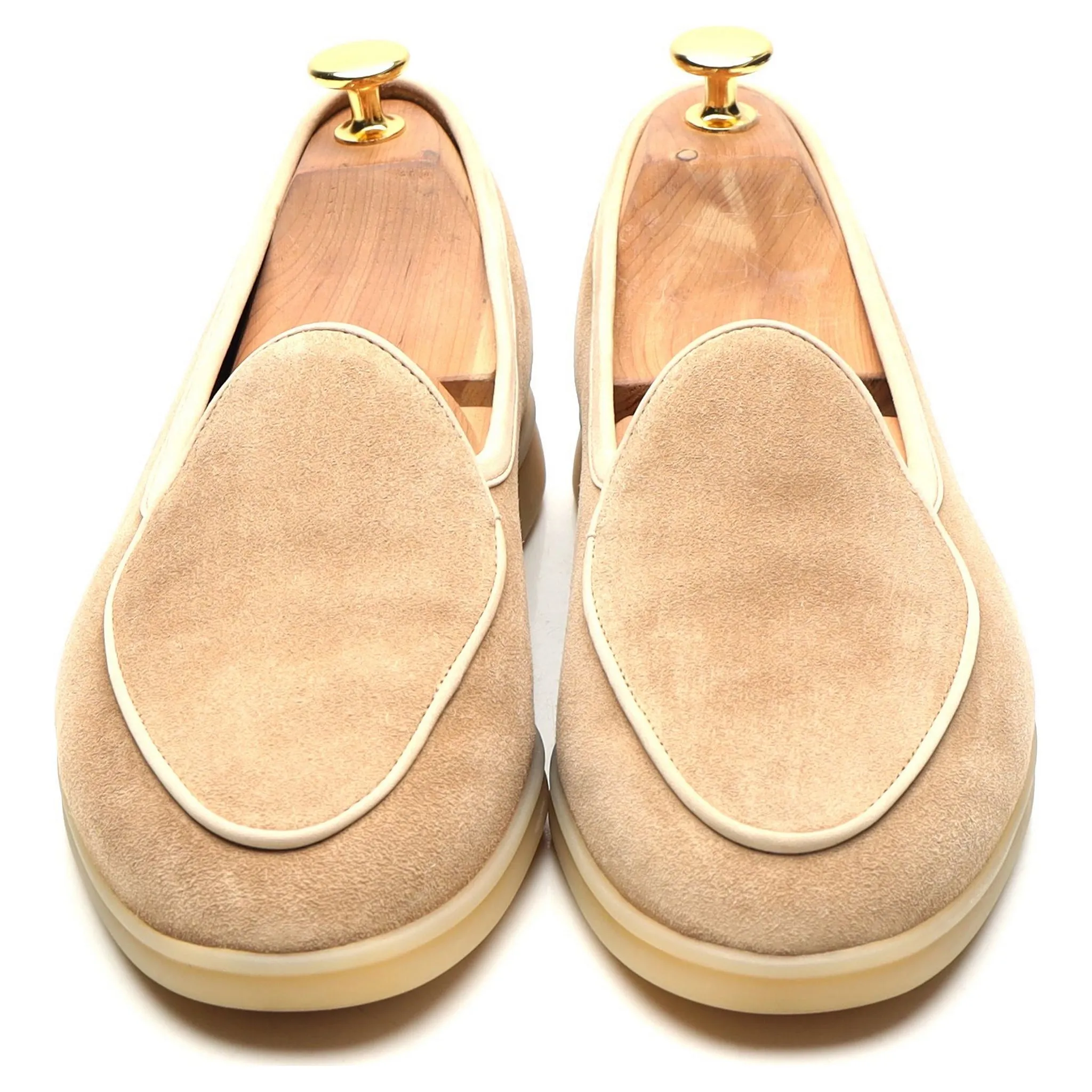 Women's 'Sagan Stride' Beige Suede Slip On Loafers UK 5 / UK 5.5