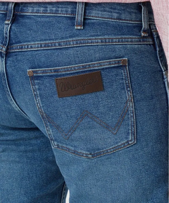 Wrangler Greensboro Straight Denim Jeans El Nino