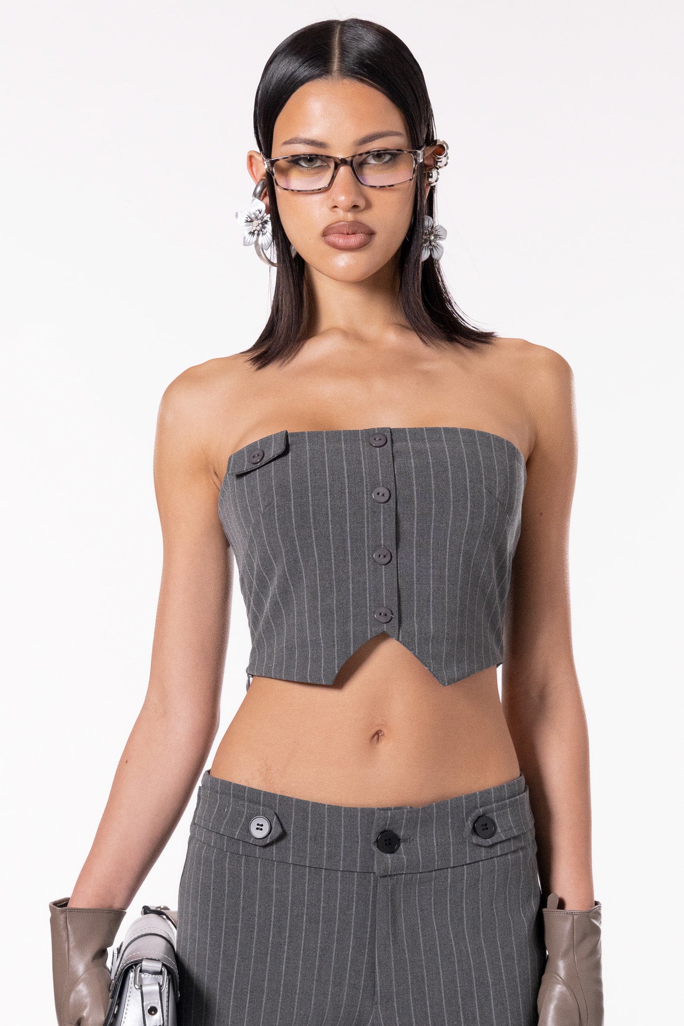 York Top - Grey