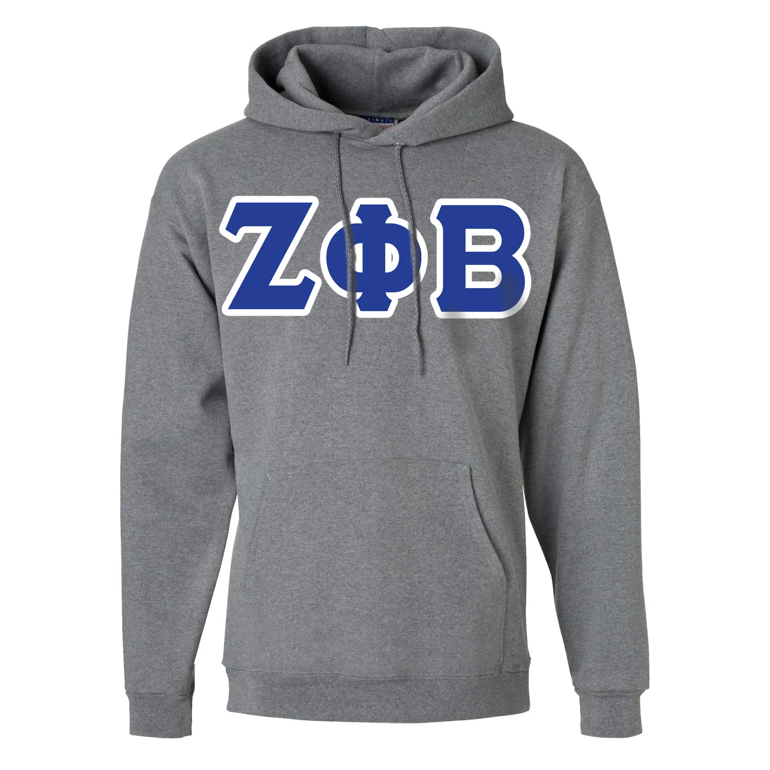 Zeta Phi Beta Hanes 10oz. Hoodie - Hanes F170 - TWILL